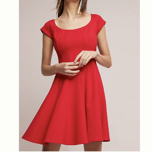 Anthropologie Zoe Red Dress by Bailey 44